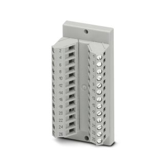 Modulo di interfaccia, Phoenix Contact, FLK, IDC, Montaggio posteriore, Femmina, 26 poli, 26A