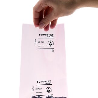 Sacchetto antistatico EUROSTAT 406mm x 305mm, col. Rosa