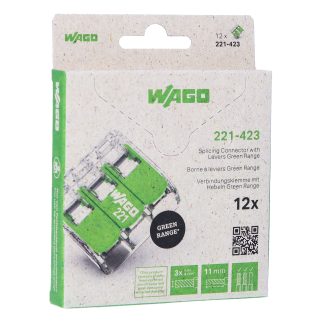 Connettore di giunzione WAGO, Si, 4 mm²