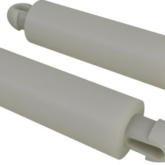 Distanziale PCB in Nylon 66 RS PRO, H. 7mm, Ø foro PCB 2.5mm, Ø foro telaio 2.5mm