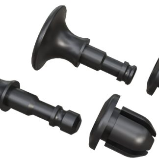 Distanziale PCB in Nylon RS PRO, H. 9.5mm, Ø foro PCB 6.5mm, Ø foro telaio 7.5 → 7.7mm