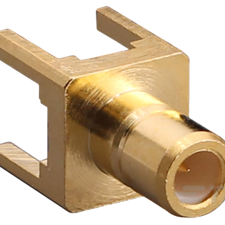 Connettore coassiale Ad angolo diritto Linx, Femmina, 50Ω, Montaggio su scheda