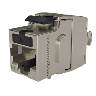 Jack Keystone CAT6 HellermannTyton Connectivity, Cat6, 1 porta, schermato