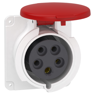 Connettore di alimentazione industriale Schneider Electric PKF32G435, 3P + N + E, 125A, Montaggio a pannello