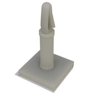 Supporto per circuito stampato in Poliammide RND, H. 6.4mm, Ø foro PCB 4.4mm