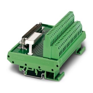 Modulo di interfaccia, Phoenix Contact, D-sub, Montaggio guida DIN, Maschio, 15 poli, 25 V ca, 60 V cc, 2.5A