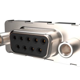 Connettore D-Sub Amphenol Communications Solutions standard, Maschio, 9 vie, terminazione a saldare