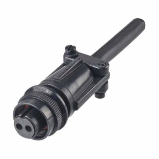 Connettore circolare MIL HARWIN, Ad angolo diritto, 2 poli, Femmina, Montaggio su cavo