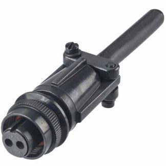 Connettore circolare MIL HARWIN, Ad angolo retto, 2 poli, Femmina, Montaggio su cavo