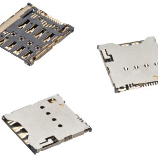 Connettore scheda di memoria Wurth Elektronik Femmina, 8 vie, 2 file, passo 1.1mm, Montaggio superficiale