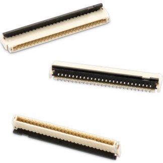 Connettore FPC Wurth Elektronik, 16 via/e , 1 fila/e , passo 0.5mm, Maschio, Contatto ZIF superiore e inferiore,