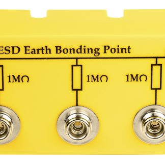 Punto di messa a terra per rack ESD EUROSTAT, Perni 3 x 10