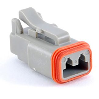 Connettore automotive Amphenol Industrial, Maschio, 13A, 2 vie, file, Montaggio su cavo