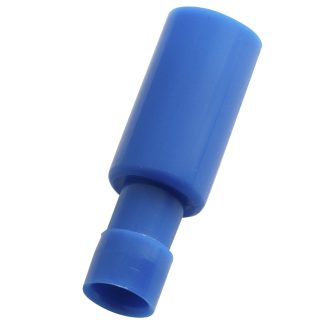 Capocorda bullet a crimpare RS PRO, Maschio, diam. 4mm, 1.5mm² - 2.5mm², Blu