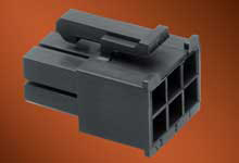 Corpo connettore Molex Maschio, 8 vie, 2 file, passo 4.2mm