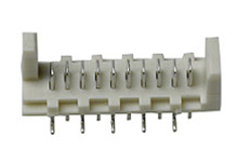 Connettore IDC Molex Maschio, 4 vie, passo 1.27mm, Montaggio superficiale