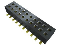 Presa PCB Samtec, 10 vie, 2 file, passo 1.27mm, Montaggio superficiale