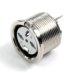 Connettore DIN Deltron, 3 poli, Femmina, 2A, 34 V ca/cc, DIN 41524, DIN 45322, DIN 45326, DIN 45327, DIN 45329