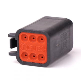 Connettore automotive Deutsch, Maschio, 13A, 6 vie, 2 file