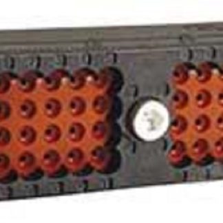 Connettore automotive Deutsch, Maschio, 40 vie, 4 file, Circuito stampato