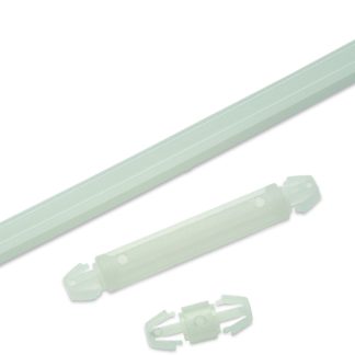 Supporto in Nylon Wurth Elektronik, H. 5mm, Ø foro PCB 4mm