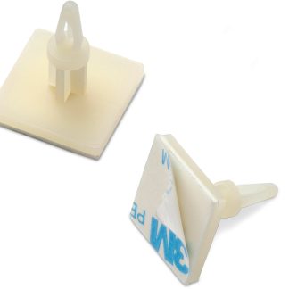 Supporto adesivo in Nylon Wurth Elektronik, H. 16.3mm, Ø foro PCB 4mm