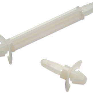 Colonnina di supporto PCB in Nylon Wurth Elektronik, H. 12.7mm, Ø foro PCB 4mm