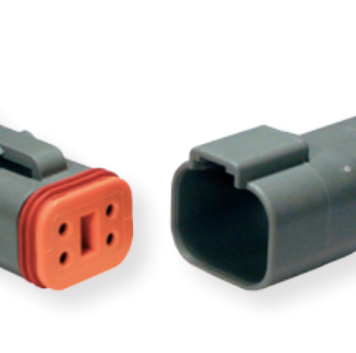 Connettore automotive Deutsch, Maschio, 6 vie