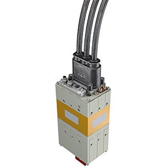 Connettore circolare Staubli, femmina, serie RobiFix, 3 poli, Montaggio su cavo