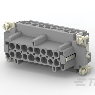 Inserto connettore TE Connectivity, Femmina, serie HDC HE, 16A, 16 vie
