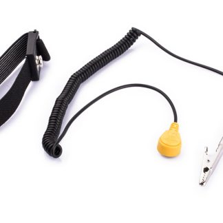 Set di cavi e cinghietta da polso messa a terra ESD RS PRO, Presa 10mm, Bottone 10mm