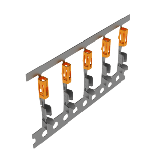 Terminale a crimpare Samtec Femmina, 24AWG