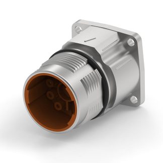 Connettore circolare TE Connectivity, femmina, serie Speedtec 923, Standard, 8 poli, montaggio su flangia
