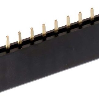Presa PCB Wurth Elektronik, 10 vie, 1 fila, passo 2.54mm, Montaggio con foro passante