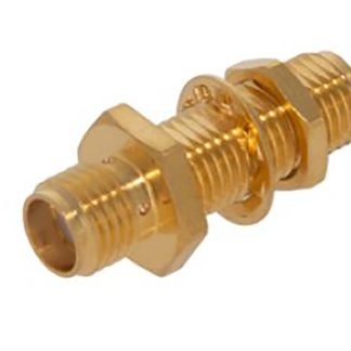 Adattatore coassiale Huber+Suhner, da SMA Femmina a SMA Femmina, 50Ω