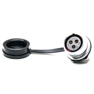 Connettore circolare RS PRO, femmina, M20, 3 poli, Montaggio anteriore