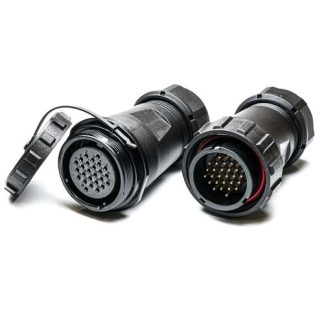 Connettore circolare RS PRO, maschio, femmina, 26 poli, Montaggio su cavo