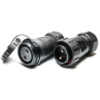 Connettore circolare RS PRO, maschio, femmina, 2 poli, Montaggio su cavo