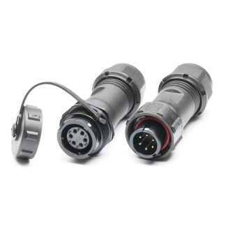 Connettore circolare RS PRO, maschio, femmina, Standard, 6 poli, Montaggio su cavo