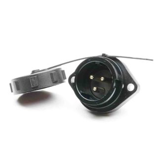 Connettore circolare RS PRO, femmina, Standard, 3 poli, montaggio su flangia