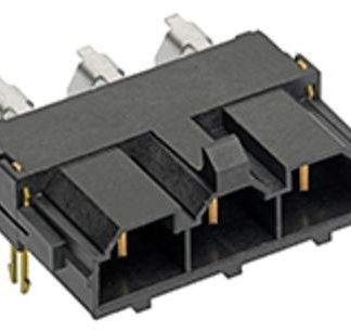File di contatti PCB Molex, 2 vie, 1 fila, passo 10.0mm