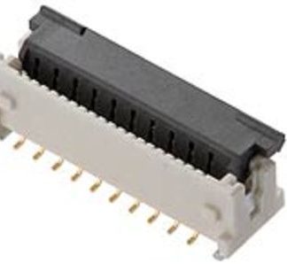 Connettore FPC Molex, 50 via/e , passo 0.5mm, Femmina, Saldare, Montaggio superficiale