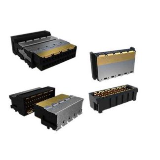 Presa PCB Amphenol Communications Solutions, 32 vie, 1 fila, passo 1mm, Montaggio superficiale