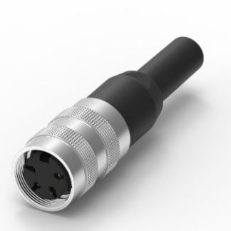 Connettore DIN RS PRO, 4 poli, Femmina, IP40, 5A, 250 V