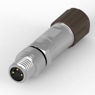 Connettore DIN RS PRO, 3 poli, Maschio, IP67, 4A, 60 V