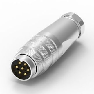 Connettore DIN RS PRO, 7 poli, Maschio, IP67, 5A, 250 V