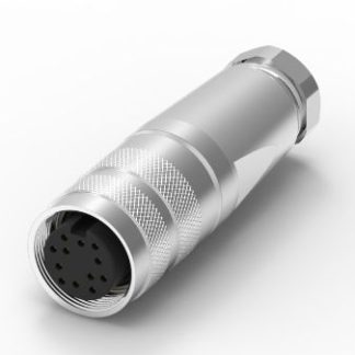 Connettore DIN RS PRO, 12 poli, Femmina, IP67, 3A, 50 V