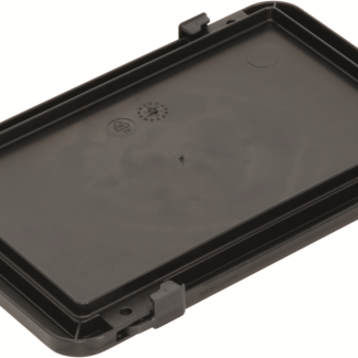 Coperchio scatola ESD in Polipropilene EUROSTAT x 300mm x 200mm, mat. conduttivo