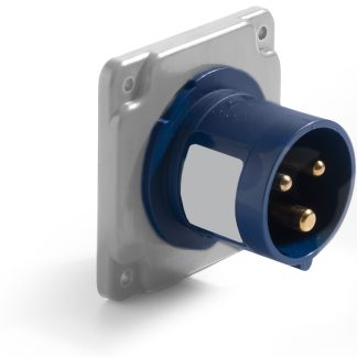Connettore di alimentazione industriale RS PRO, 2P + E, 16A, Montaggio a pannello