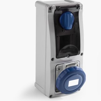 Connettore di alimentazione industriale RS PRO, 2P + E, 16A, Montaggio superficiale